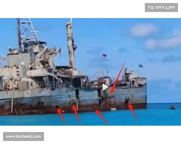 仁爱礁搁浅船只半沉,菲律宾“无赖船”行动最终失效 仁爱礁搁浅船只半沉,菲律宾“无赖船”行动最终失效